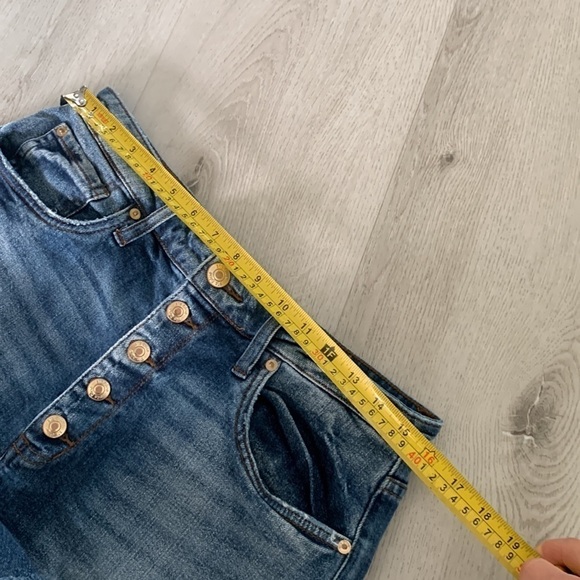 STS Blue Kate High Rise Button Fly Shorts‎ raw Ham size 32 summer festive beach - Picture 8 of 10